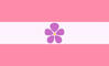 sapphic flag, umbrella term for women who like women (lesbians, bis, etc.)